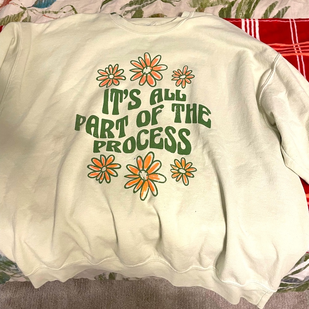 super cute oversized crew neck